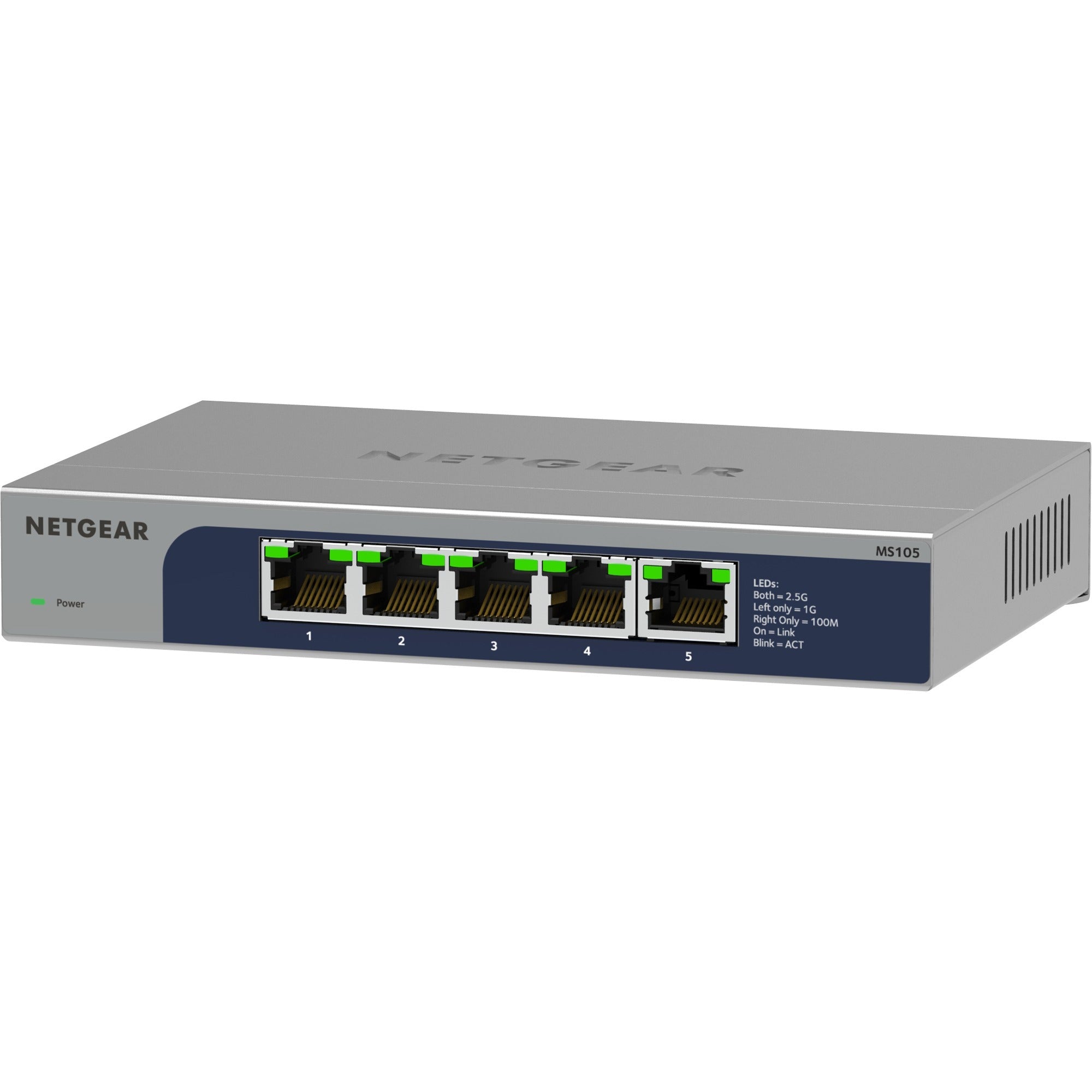 Netgear 5-poorts Multi-Gigabit 2,5G Ethernet Onbeheerde swi