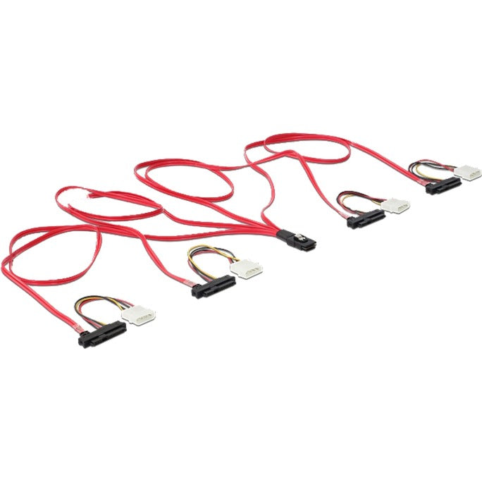 DeLOCK DeLOCK Mini SAS SFF-8087 > 4 x SAS SFF-8482 + voeding