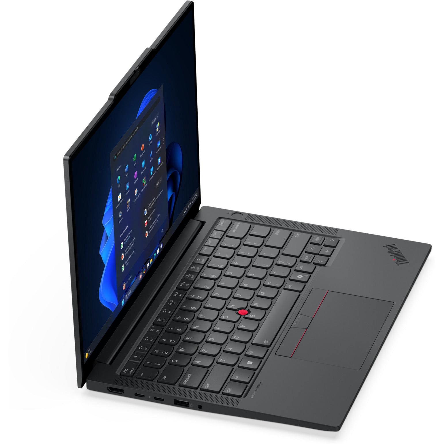Lenovo thinkpad e14 gen 7 (21sx002hmh) 14 laptop (zwart | ultra 5 225u | intel graphics | 16 gb | 512 gb ssd)