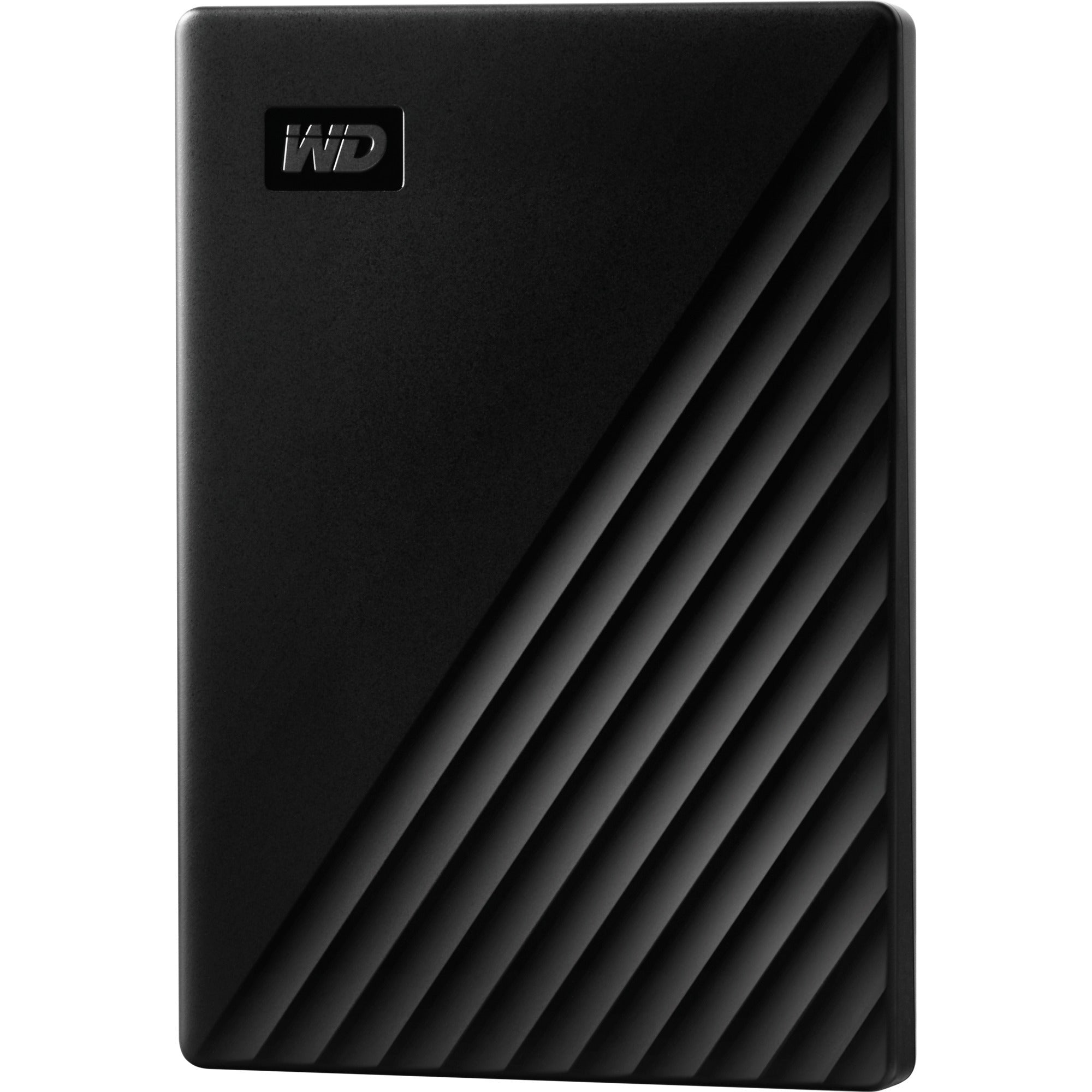 Wd my passport 2 tb externe harde schijf (zwart, byvg0020bbk-wesn, micro-usb-b 3.2 (5 gbit s))