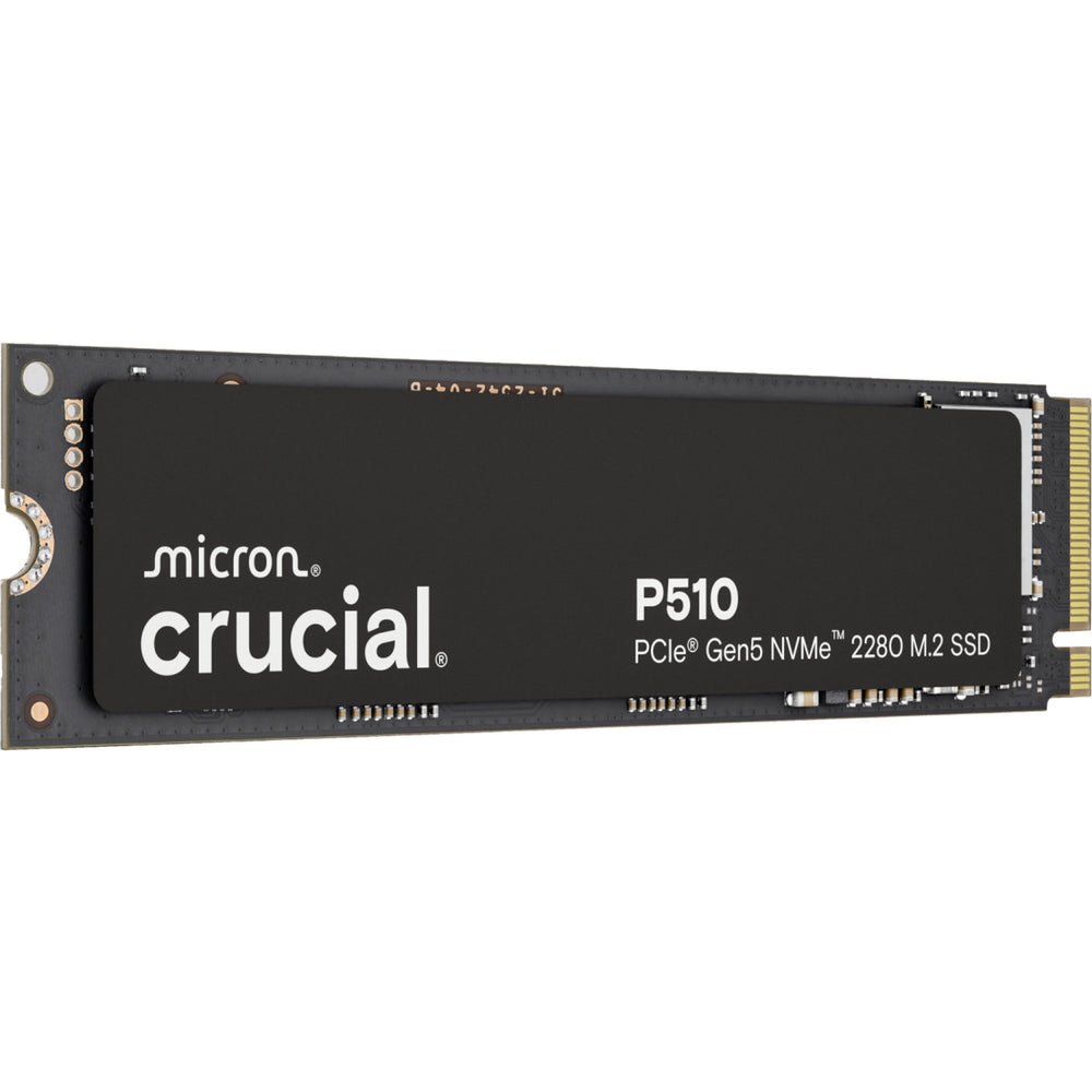 Crucial p510 1 tb ssd (zwart, ct1000p510ssd8, pcie 5.0)