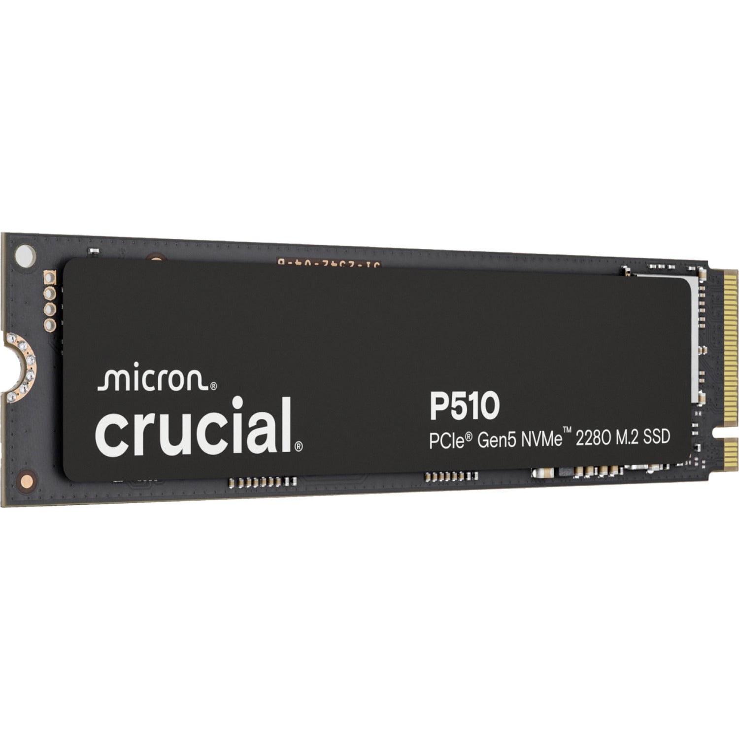 Crucial p510 1 tb ssd (zwart, ct1000p510ssd8, pcie 5.0)