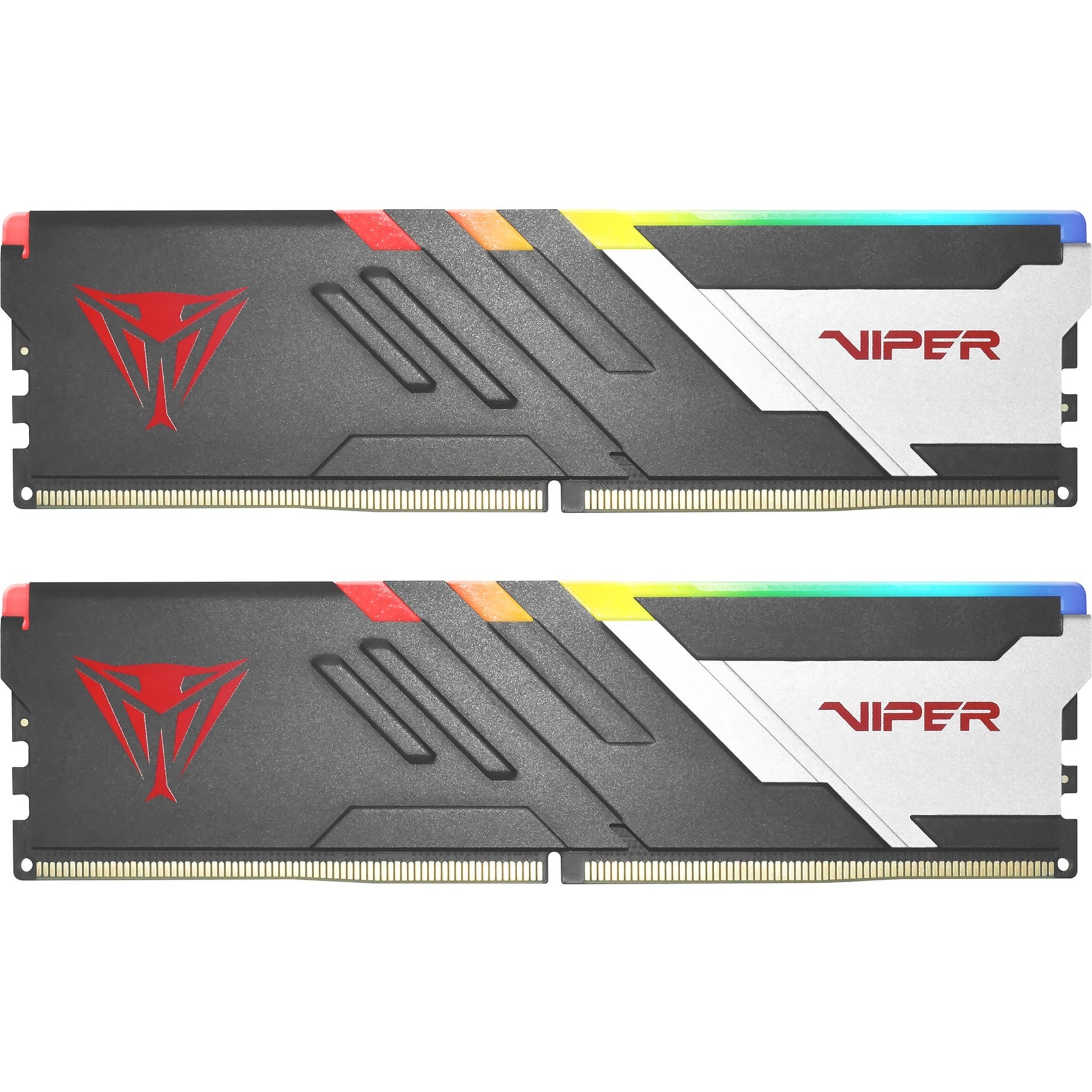 Patriot viper venom rgb 32 gb ddr5-6000 (2x 16 gb) werkgeheugen (zwart, pvvr532g600c30k, xmp 3.0, expo)