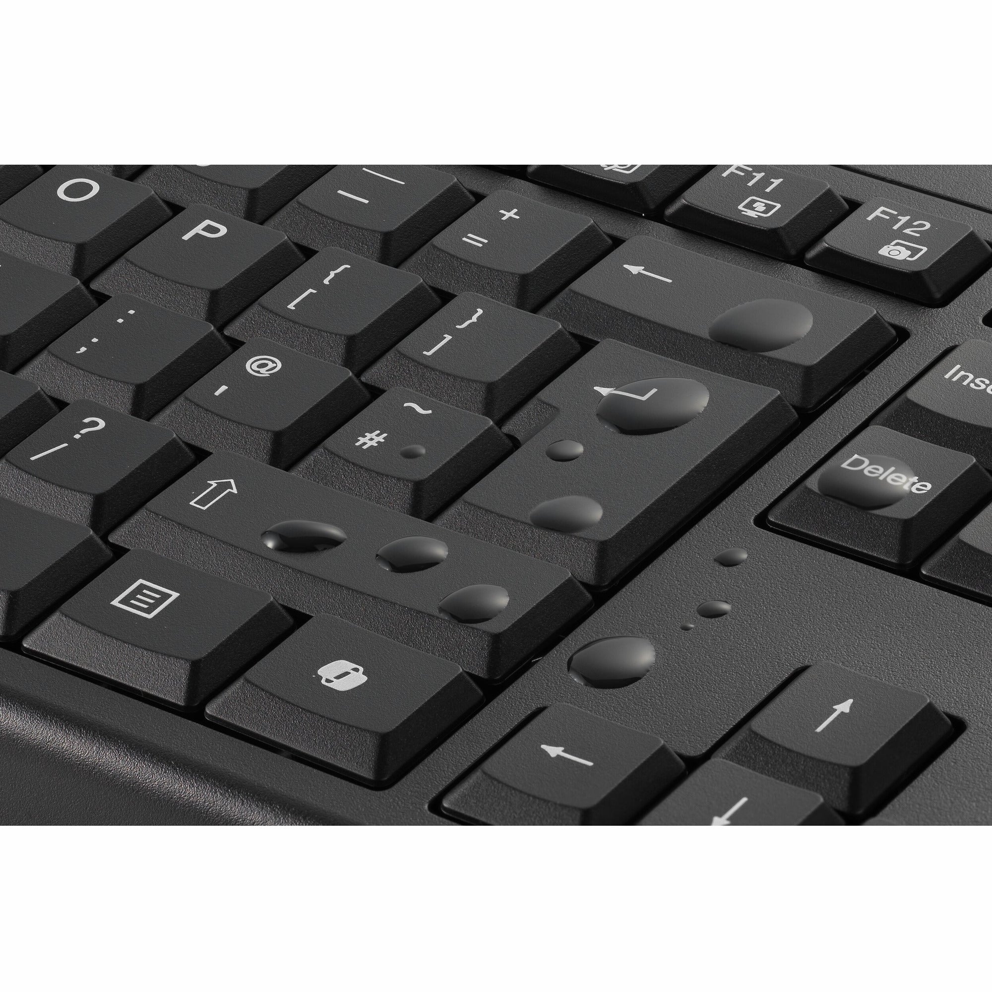 Kensington km270 eq rechargeable desktop set – wireless desktopset (zwart, us lay-out (qwerty), membraan, 100%, bluetooth, 2.4 ghz)