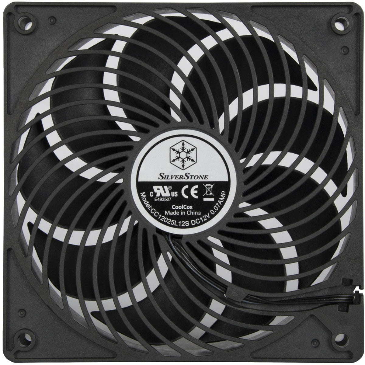 Silverstone Air Penetrator 120i Case Fan (black, 120 x 120 x 25 mm)