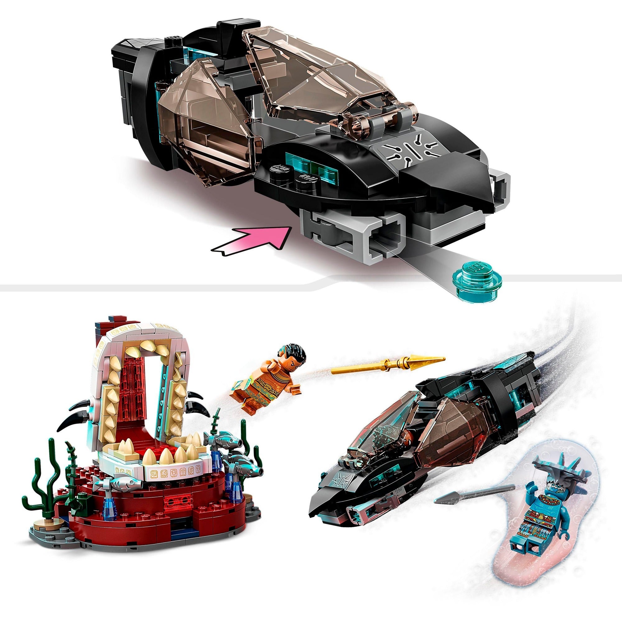 LEGO Marvel Super Heroes 76213 Koning Namor's Troonzaal