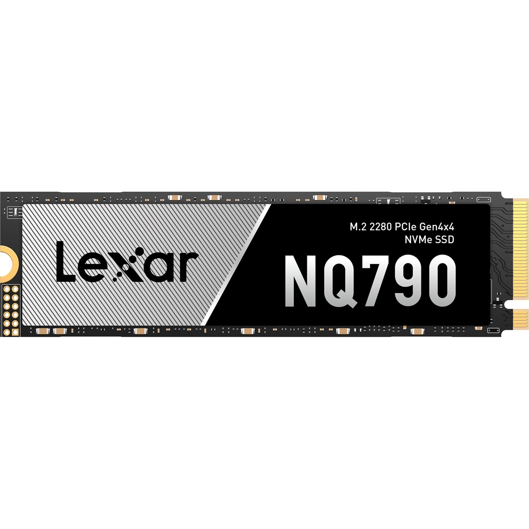 Lexar nq790 4 tb ssd (zwart grijs, pcie 4.0 x4, nvme 1.4, m.2 2280)