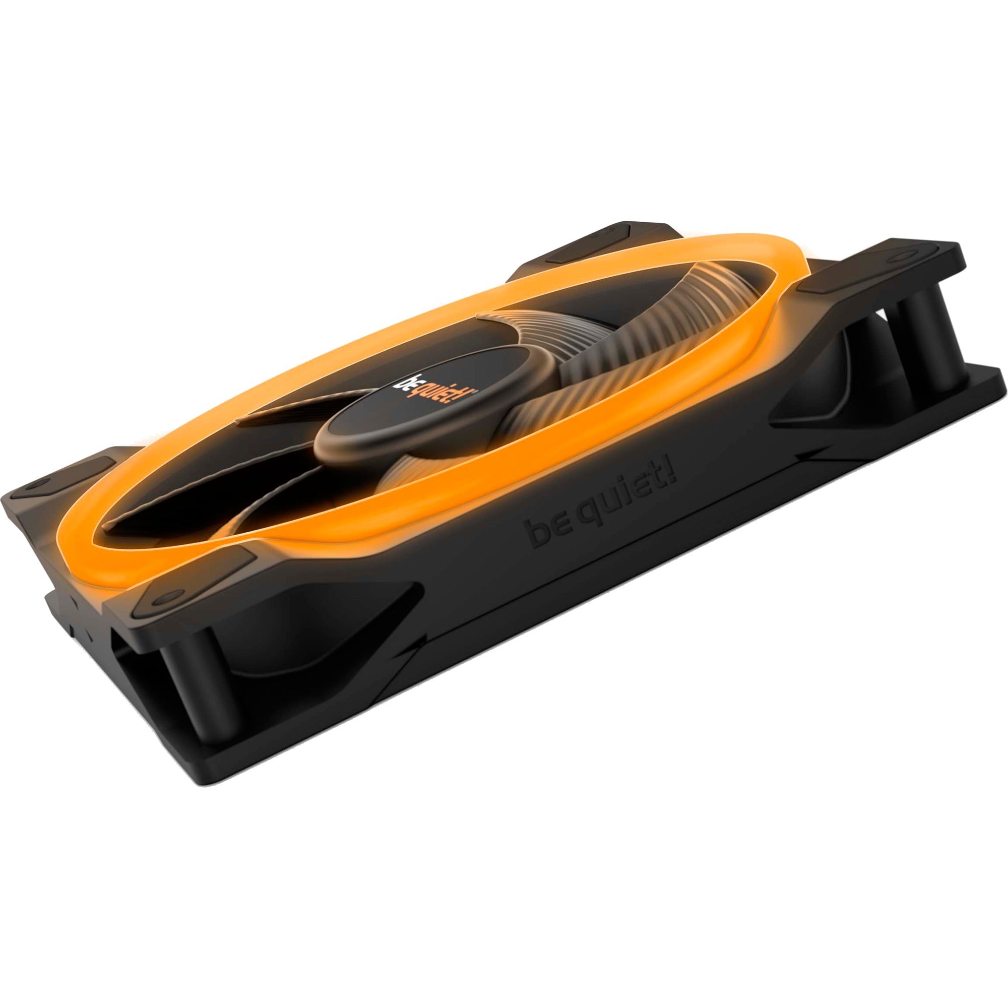 Be quiet! light wings pwm rgb case fans (zwart, 3 stuks, 140 x 140 x 25 mm)