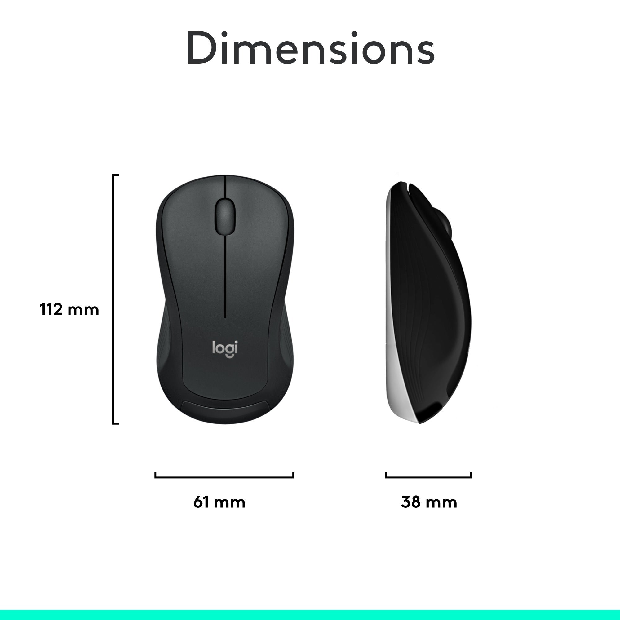 Logitech mk540 advanced - draadloze toetsenbord- en muiscombinatie, desktopset (donkergrijs, eu lay-out (qwerty), 1000 dpi)