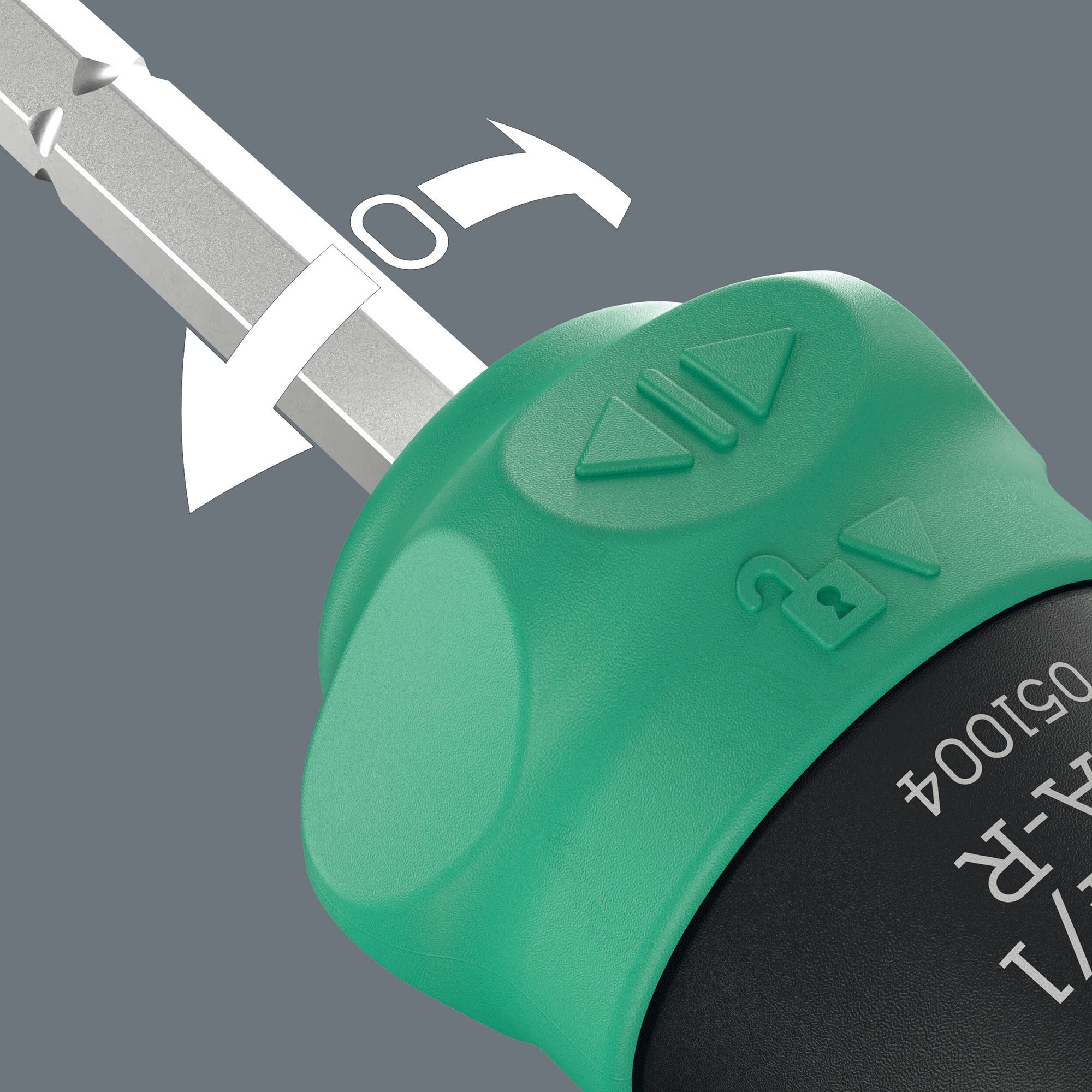 Wera kraftform kompakt 20 ra-r met etui, 6‑delig bitset (zwart groen)