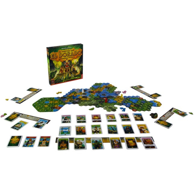 999games 999 games de zoektocht naar el dorado: gevaren muisca uitbreiding bordspel