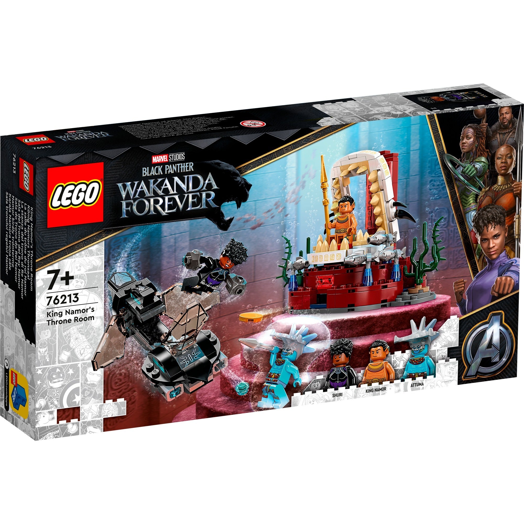 LEGO Marvel Super Heroes 76213 Koning Namor's Troonzaal