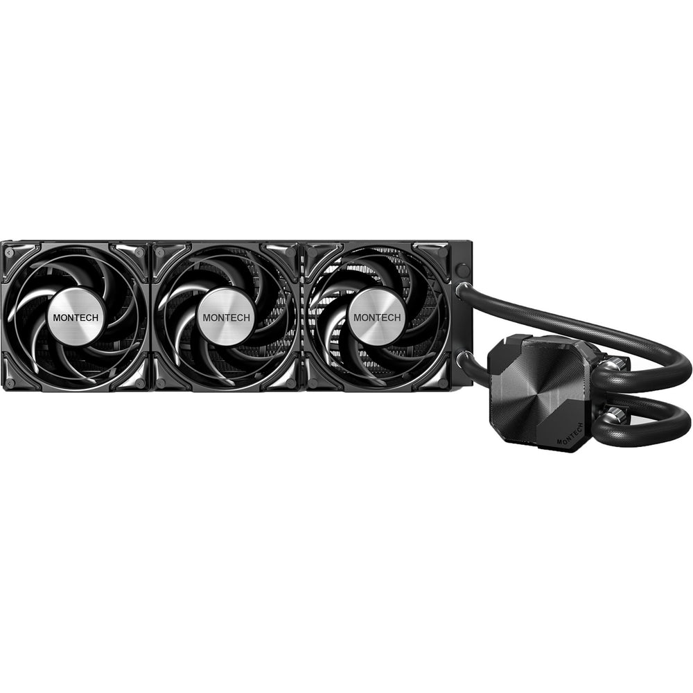 Montech hyperflow silent 360 waterkoeling (zwart)