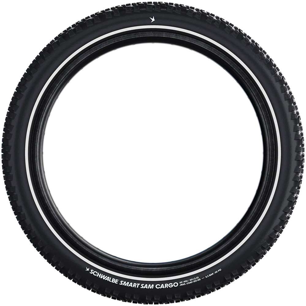 Schwalbe smart sam cargo super defense 27.5x2.35 addixe e-50 reflex clincher tire