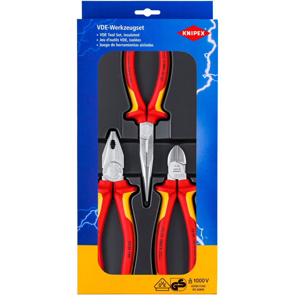 KNIPEX KNIPEX Elektroset 002012