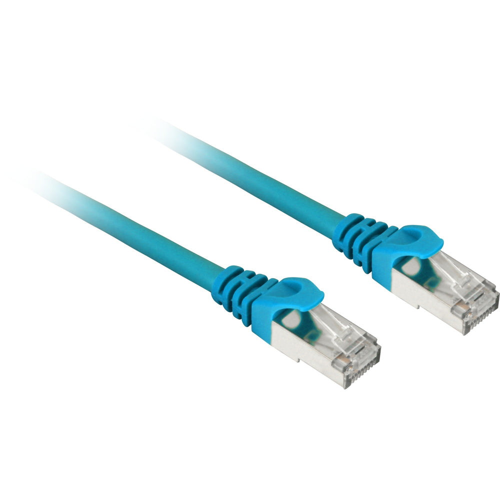 Sharkoon cat.6 netwerkkabel (blauw, 1,5 meter, sftp, rj-45)