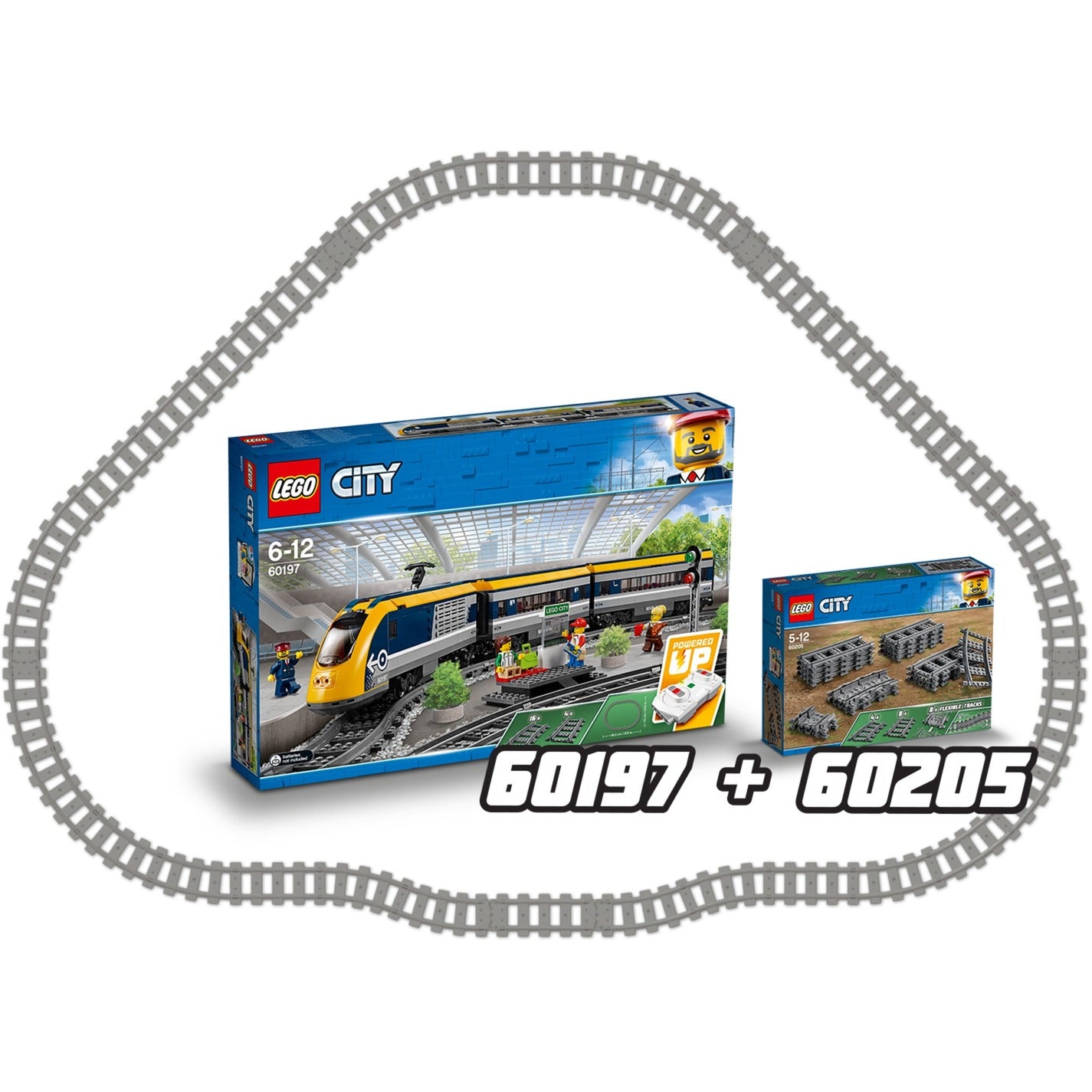Lego city - treinrails constructiespeelgoed (60205)