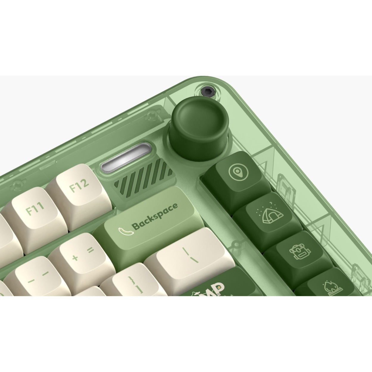 Iqunix ZX75 Camping Draadloos Mechanisch Toetsenbord