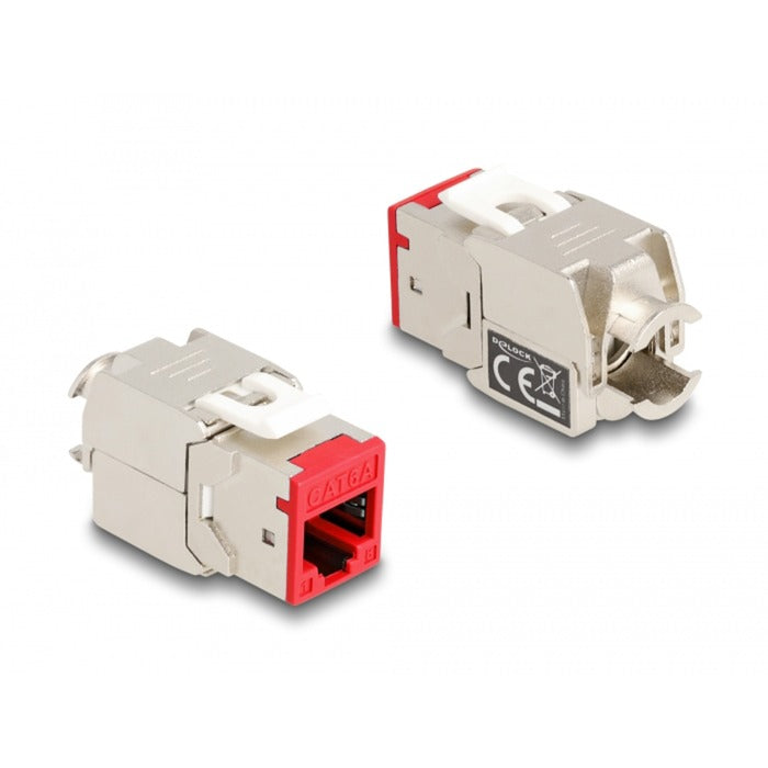 DeLOCK DeLOCK Keystone Module RJ45 Jack naar LSA Cat 6a gereedschapsvrij