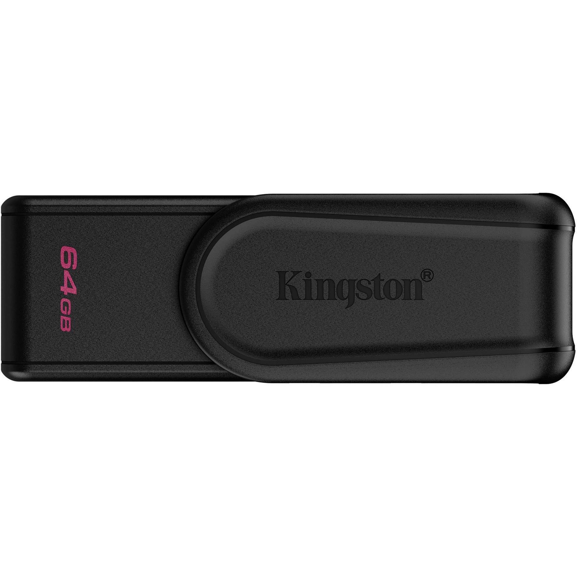 Kingston datatraveler exodia s 64 gb usb-stick (zwart, dtxs 64gb)