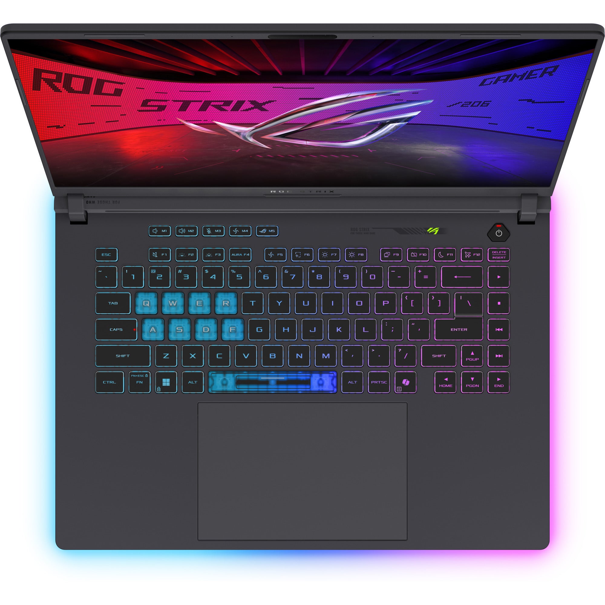 Asus rog strix g16 g615lr-s5396w 16 gaming laptop (zwart groen | core ultra 9 275hx | rtx 5070 ti | 16 gb | 1 tb ssd)