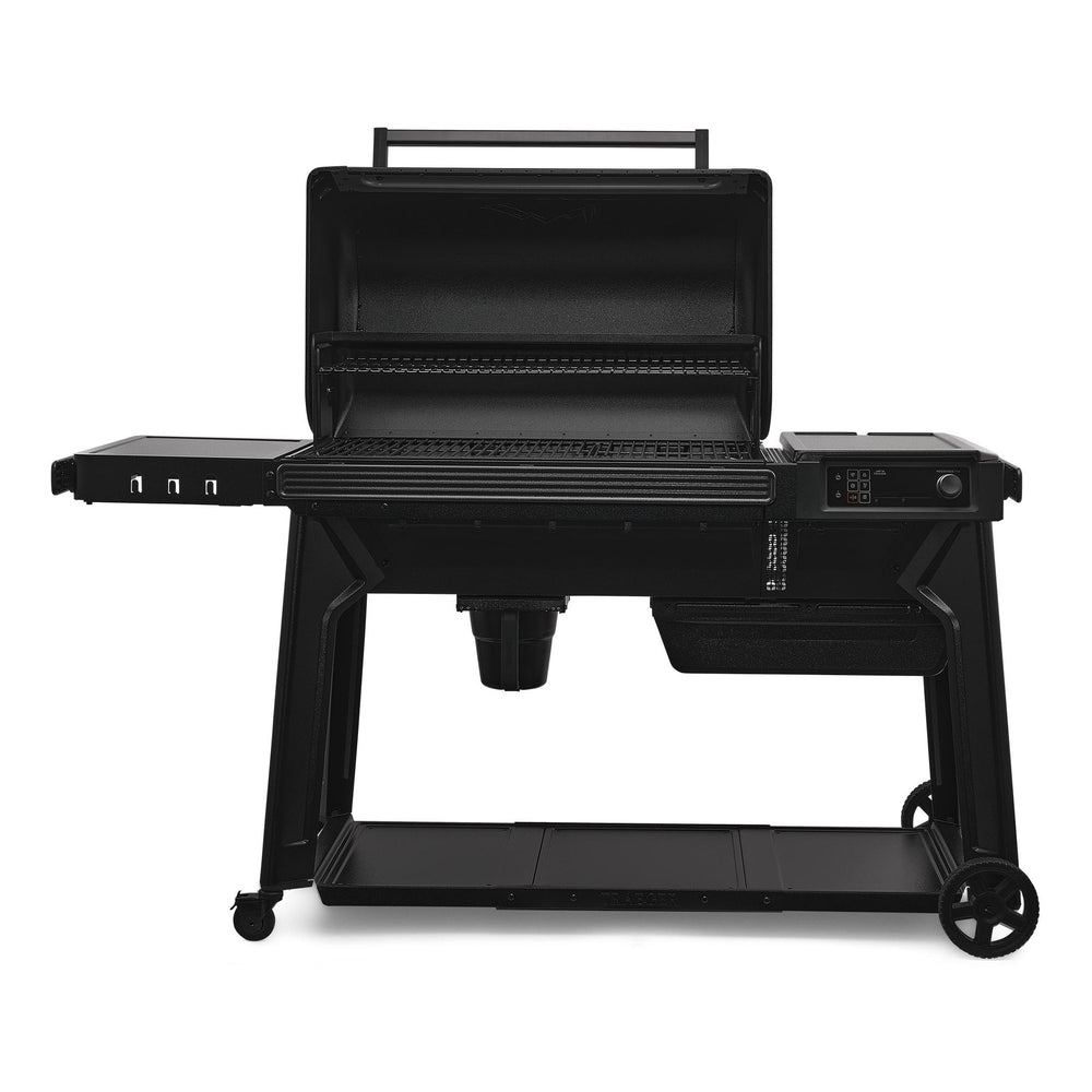 Traeger woodridge pro pellet barbecue (zwart, wifire)