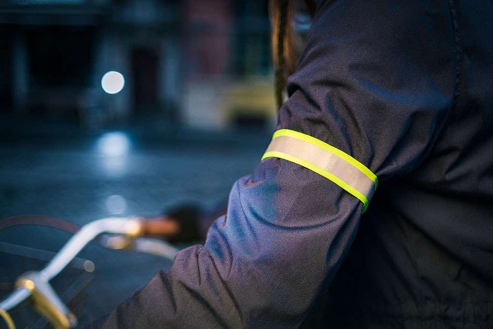 Wowow reflective band yellow