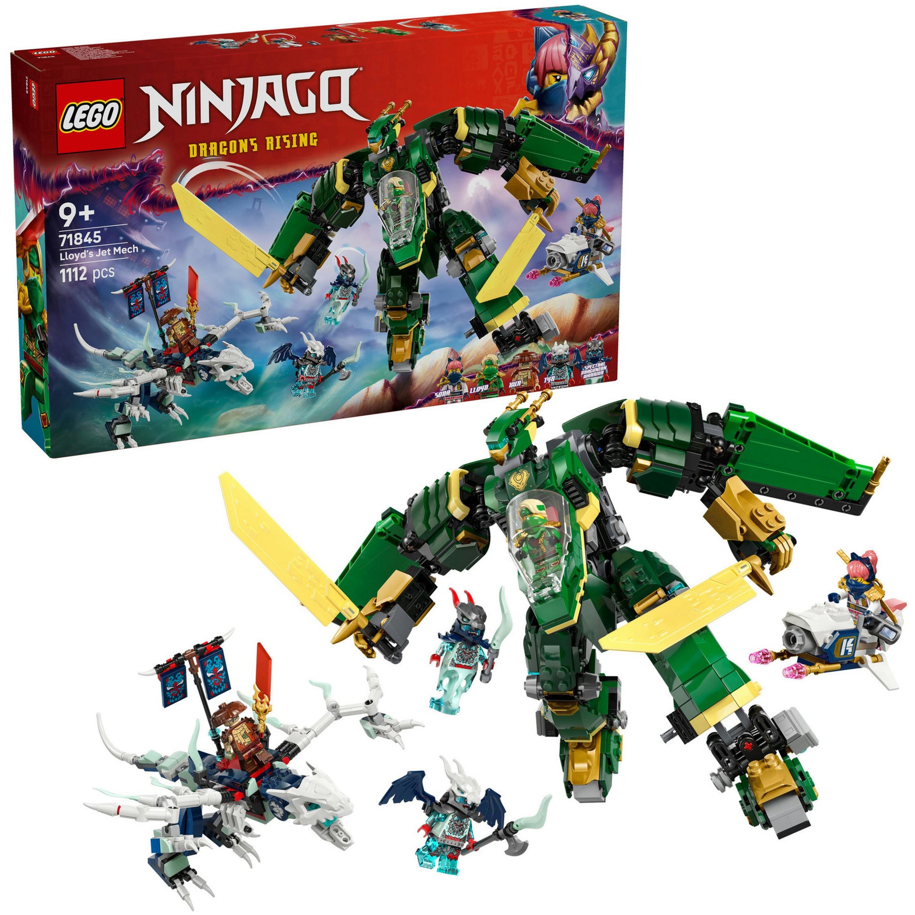 Lego 71845 Ninjago Lloyds vliegtuigmecha