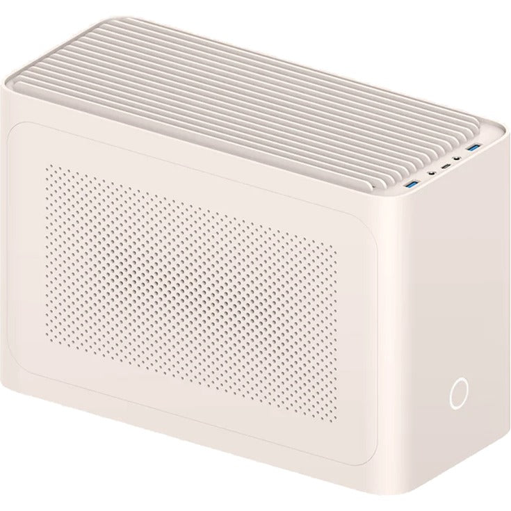 Iqunix zx-1 air cooling htpc behuizing (crème | 2x usb-a | 1x usb-c)