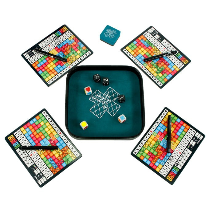 999games 999 games keer op keer deluxe dobbelspel (nederlands, 1 - 6 spelers, 20 minuten, vanaf 8 jaar)