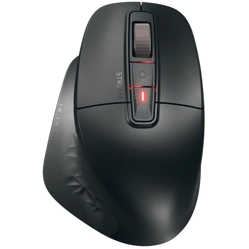 Cherry stream mouse ultimate (zwart koper, 6.000 dpi, bluetooth 2.4 ghz usb)