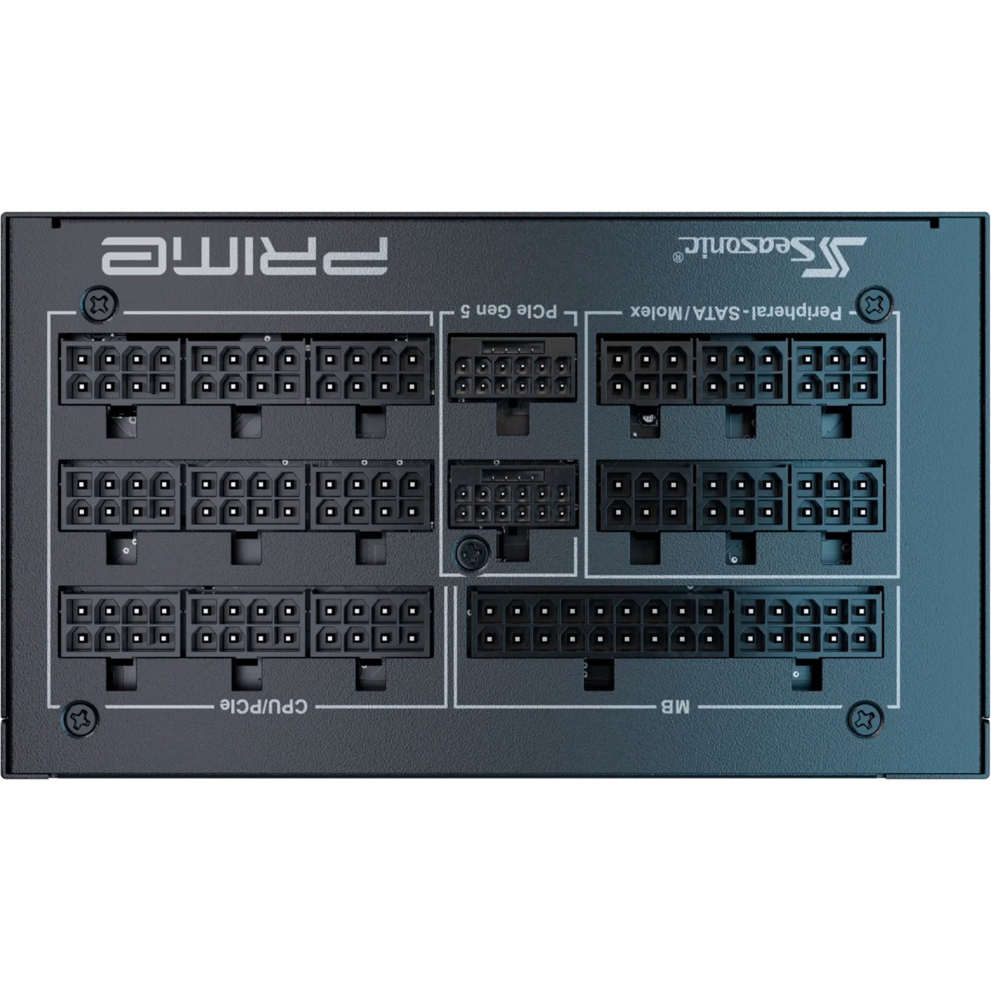 Seasonic prime px-2200 modulaire 2200 watt voeding (4x 12vhpwr, 4x pcie)