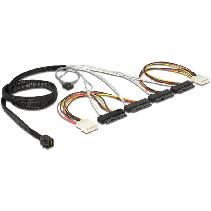 DeLOCK DeLOCK Mini SAS HD SFF-8643 > 4 x SAS SFF-8482 + voeding +
