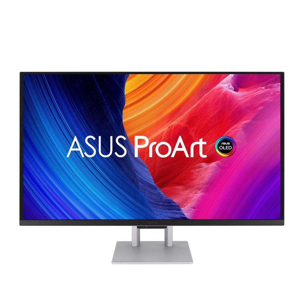 Asus proart display pa27ucdmr 26.5 4k uhd monitor (zilver, hdmi, displayport, usb-a, usb-c, 2x thunderbolt 4)