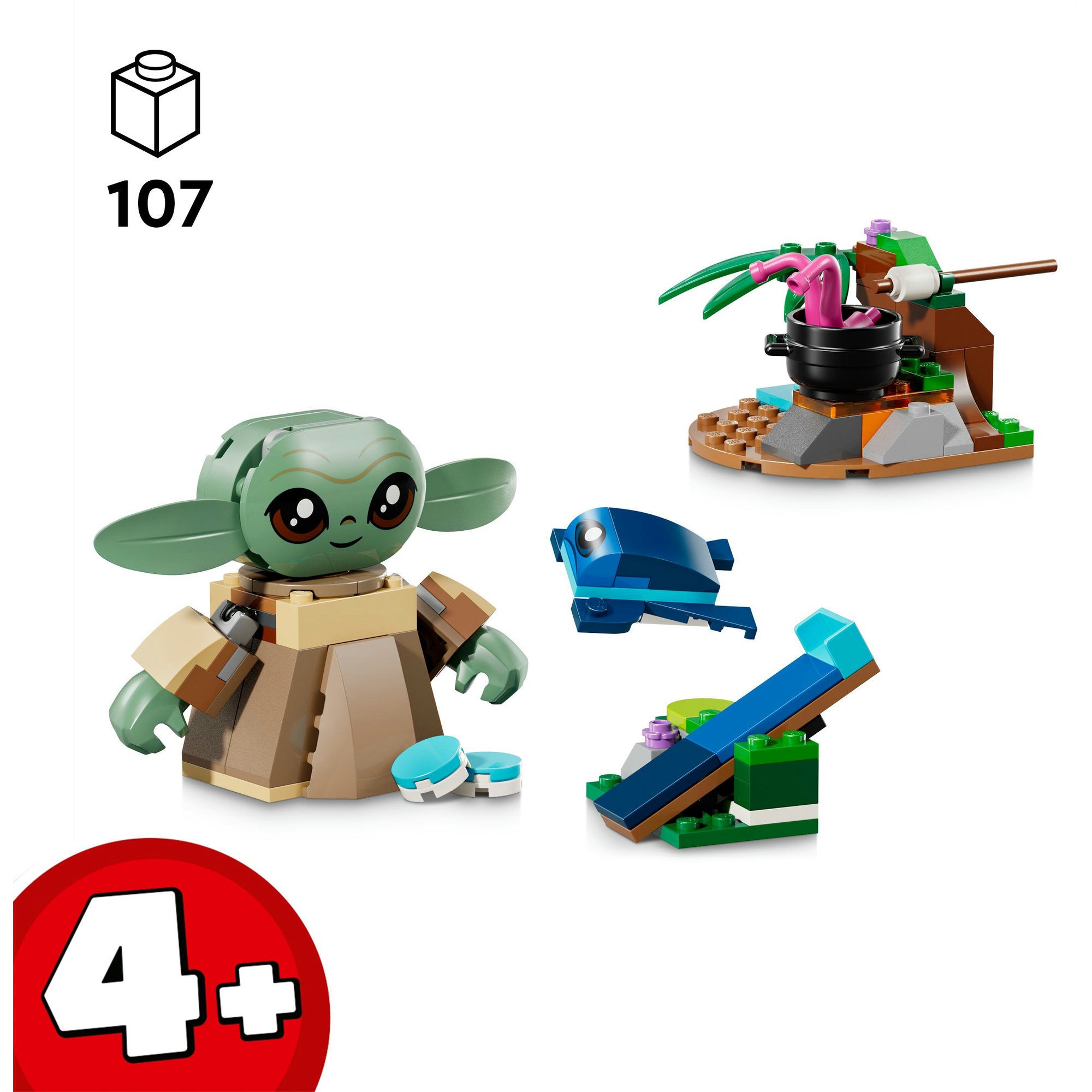 Lego star wars grogu's homestead - 75443