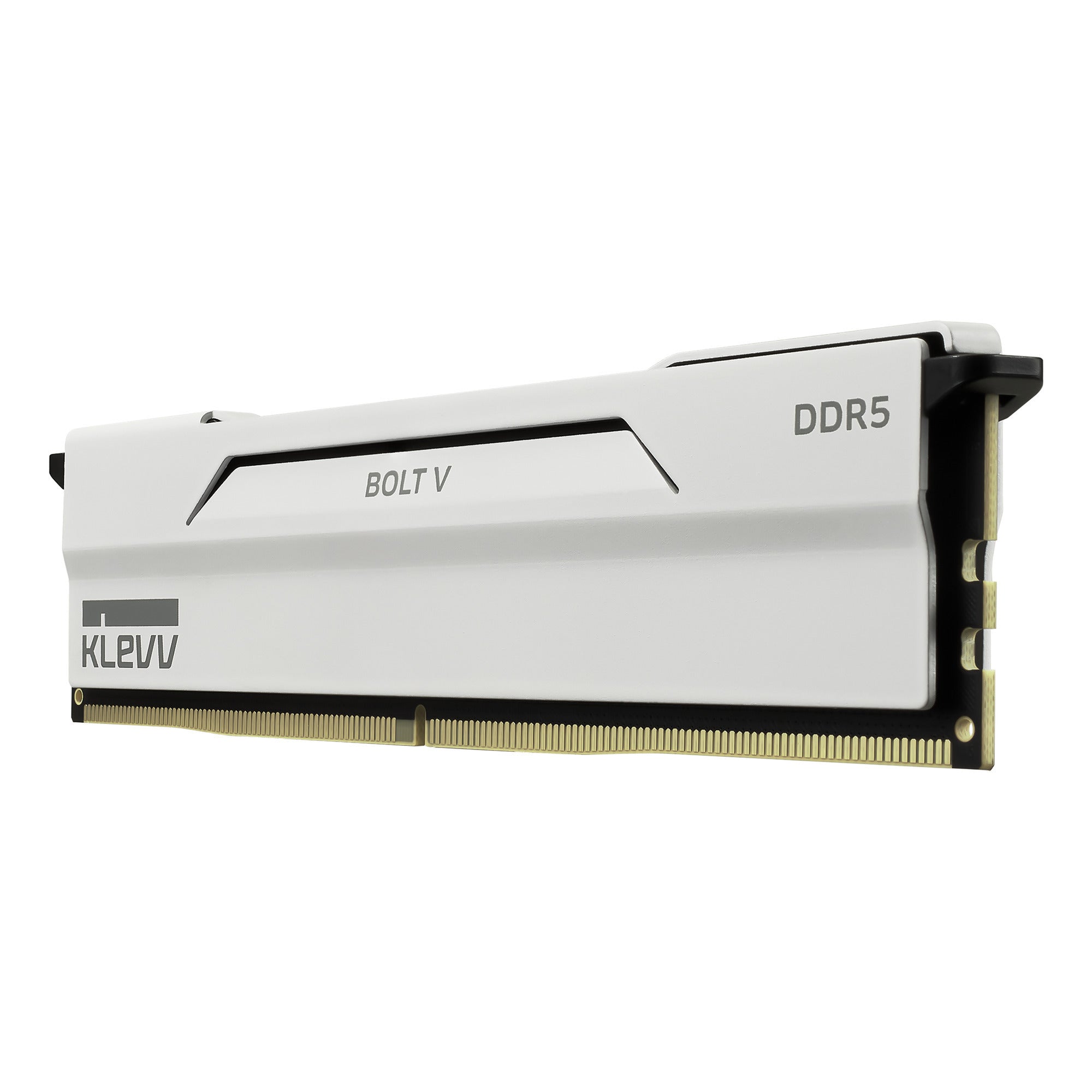 Klevv bolt v 32 gb ddr5-6000 (2x 16 gb) werkgeheugen (wit, kd5agu880-60a300i, xmp 3.0, expo)
