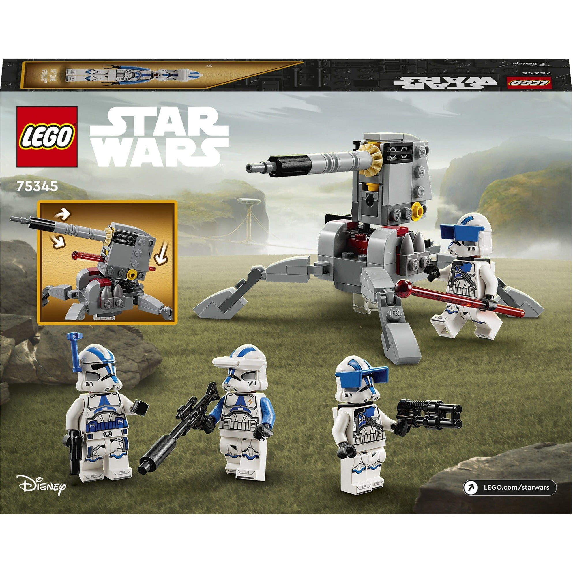 Lego Star Wars 75345 501st Clone Troopers Battle Pack