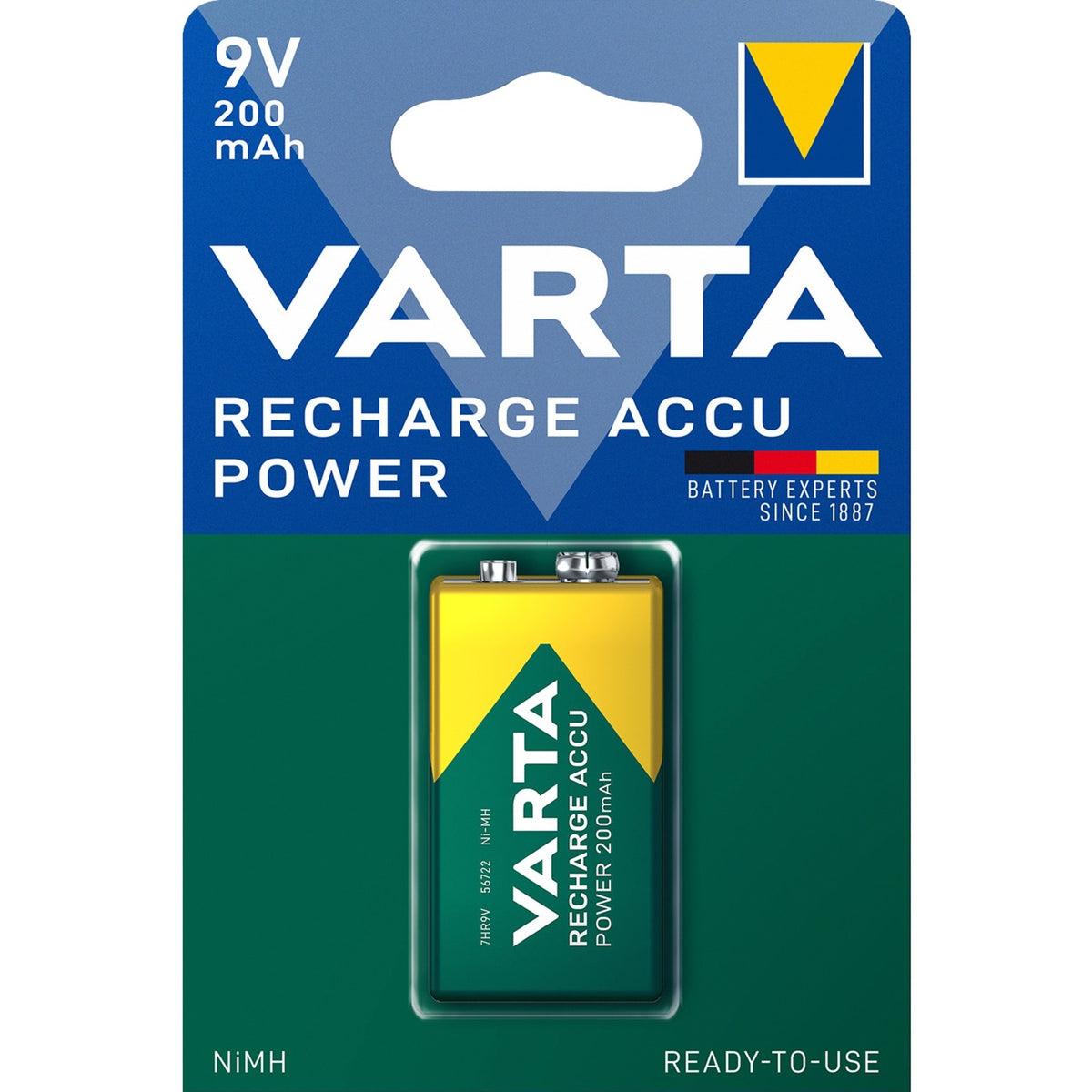 Varta E battery 200mA blister 1 r2u