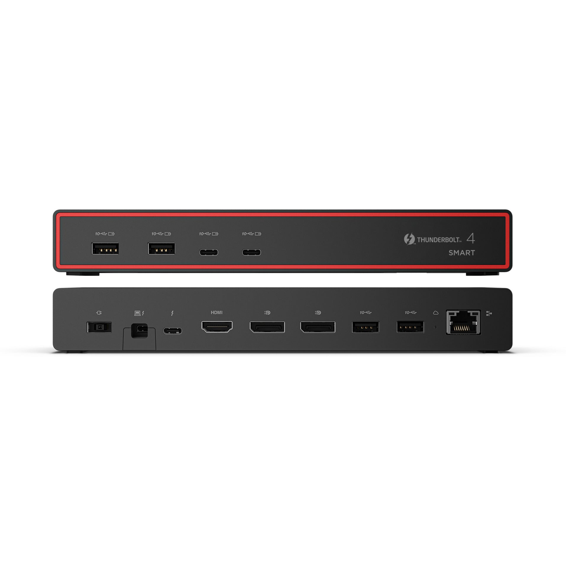 Lenovo thinkpad thunderbolt 4 smart dock gen2 7500 dockingstation (zwart)