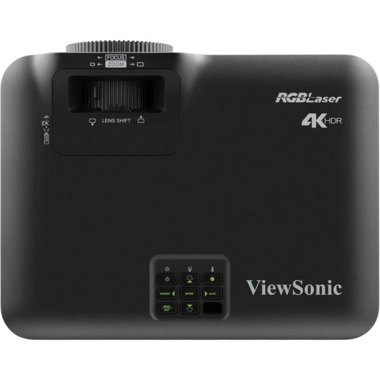 Viewsonic lx700-4ke rgb 4k hdr laser thuisbioscoop projector (zwart, 5200 rgb-laserlumen)