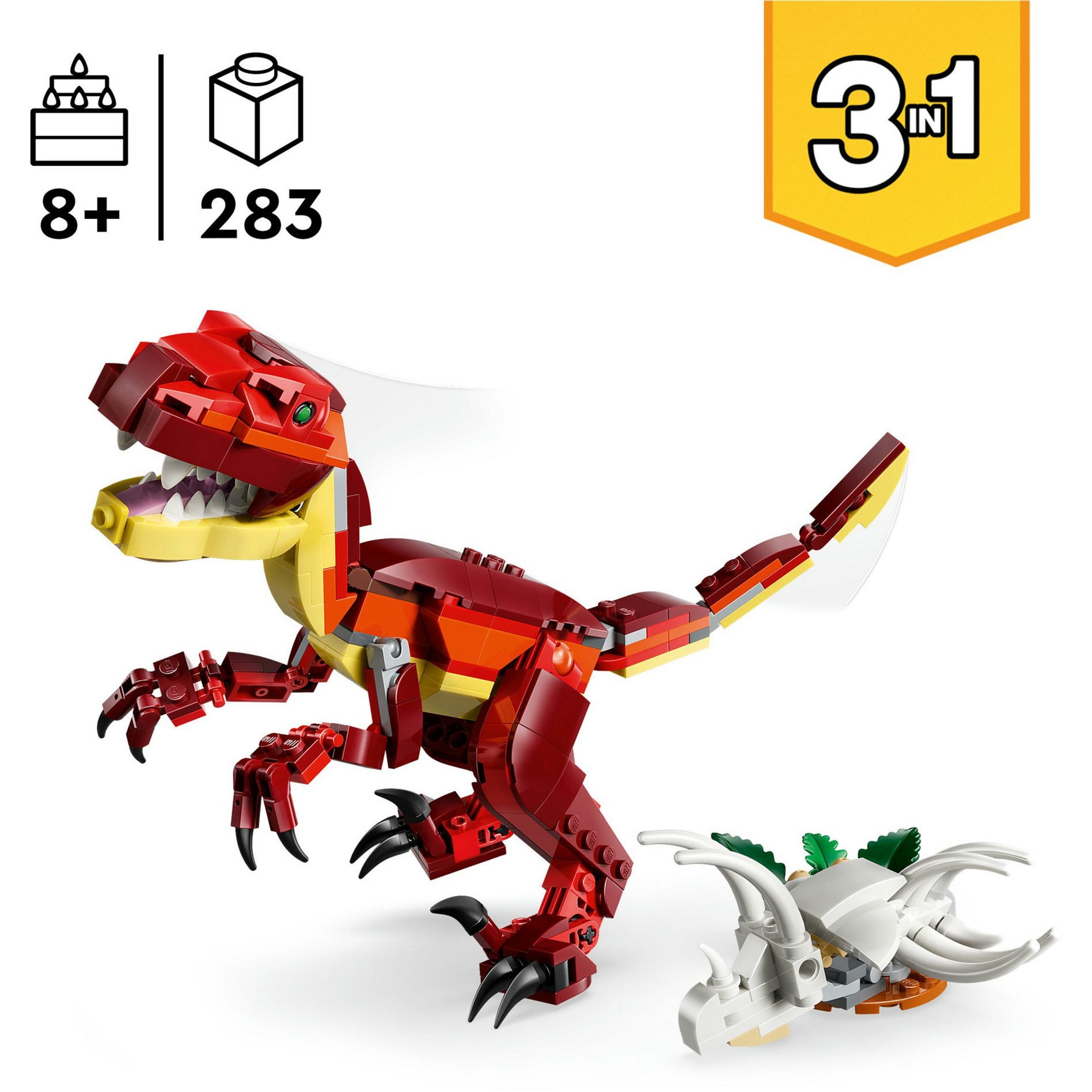 Lego woeste dinosaurus constructiespeelgoed (31379)