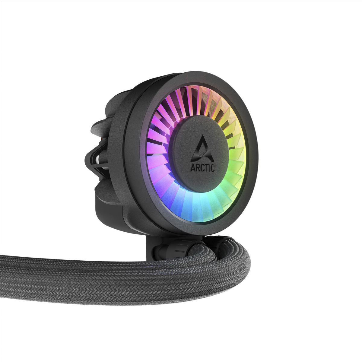 Arctic liquid freezer iii pro 420 a-rgb waterkoeling (zwart, 4-pins pwm fan-connector)