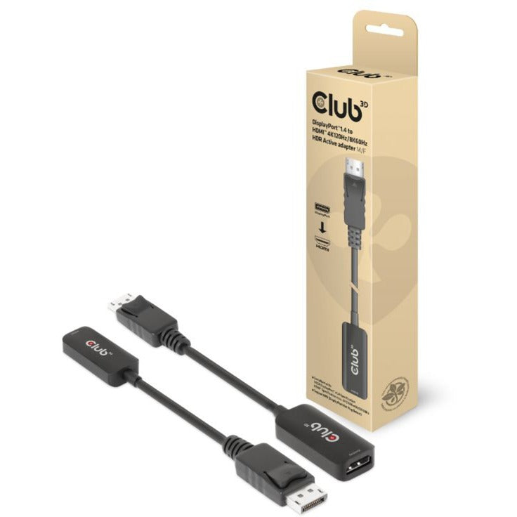 Club 3D Club 3D DisplayPort 1.4 > HDMI HDR Actief