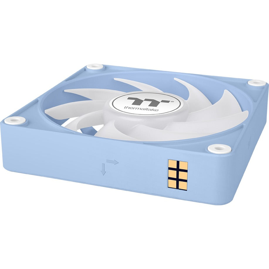 Thermaltake ct120 ex argb sync pc cooling fan hydrangea blue (3-fan pack) case fans (lichtblauw, 3 stuks, 120 x 120 x 25 mm, pwm)