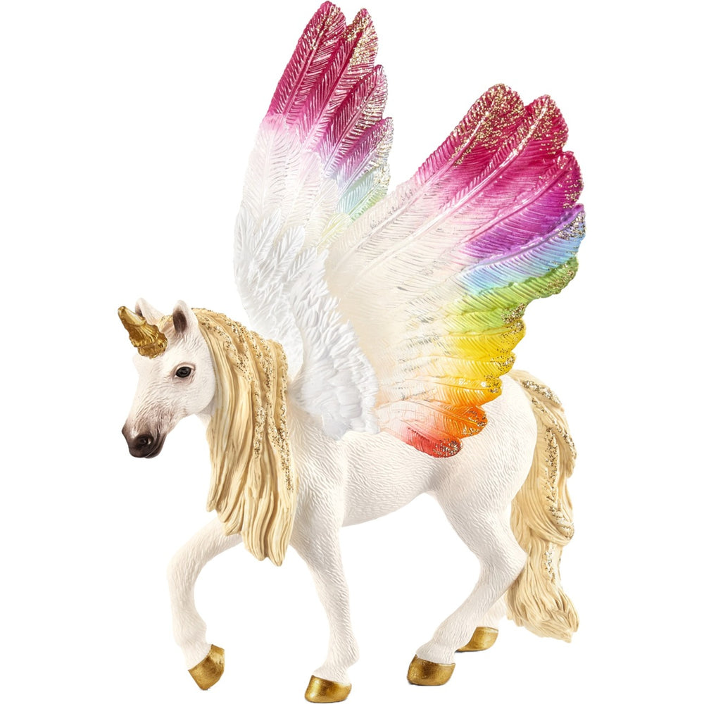 Schleich bayala gevleugelde regenboog eenhoorn 70576