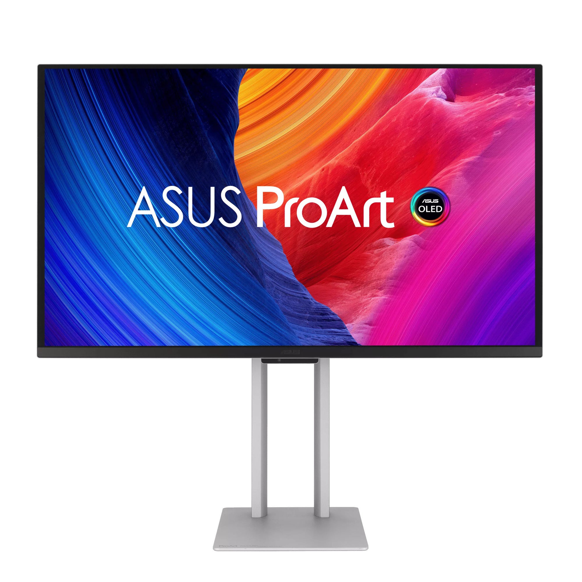 Asus proart pa27ucdmr 26.5 4k uhd monitor (zilver, hdmi, displayport, usb-a, usb-c, thunderbolt 4)
