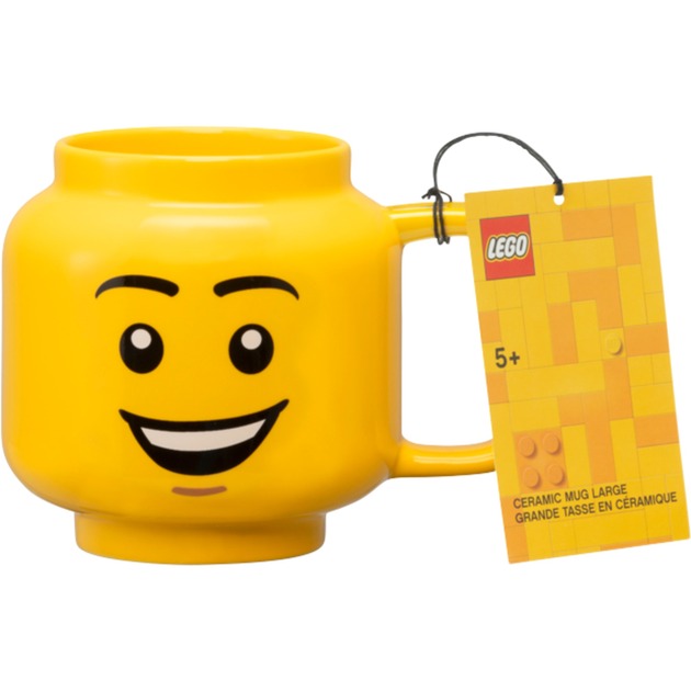 Kamer Kopenhagen Kamer Kopenhagen LEGO keramische mok Vrolijke jongen, groot