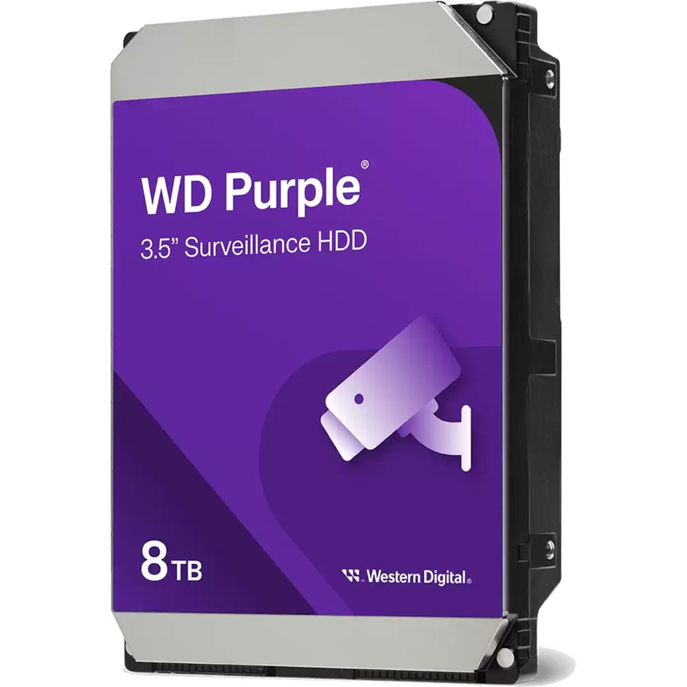 Western Digital WD85PURZ Purple Surveillance HD, 8TB, 3,5 inch, SATA3, 7200 rpm, 256 MB