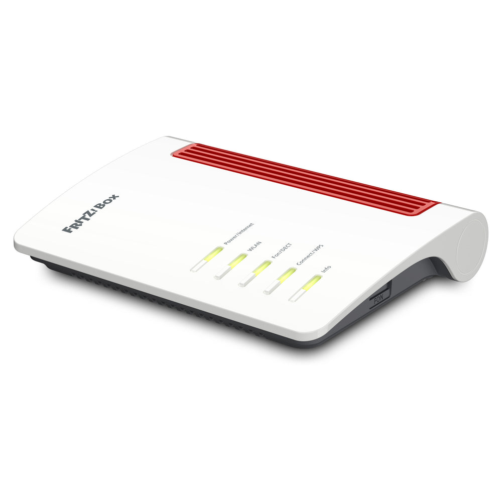 Fritz! box 4630 edition international router (wit rood, mesh wi-fi, 2.5 gbit s)