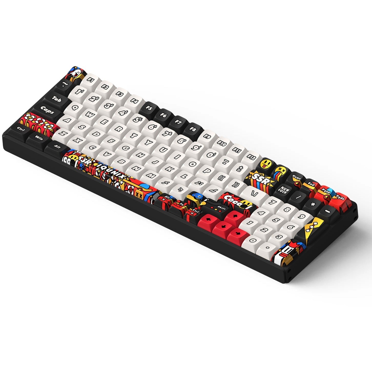 Iqunix F97 Graffiti Diary Draadloos Mechanisch Toetsenbord